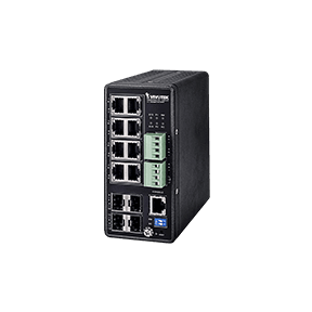 Фотография товара 'Vivotek Коммутатор промышленный VivoCam L2+ Managed PoE Switch 8xGE PoE + 4xGE SFP Per PoE port Max. 30W, AW-IHT-1271'